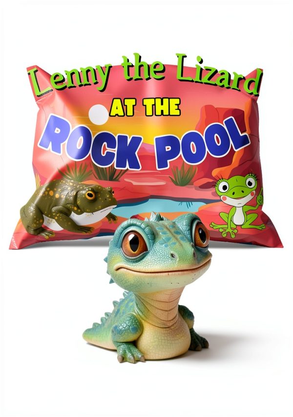 Lenny the Lizard Kids Kindle Book Fun Alligator and Frog Tales-0
